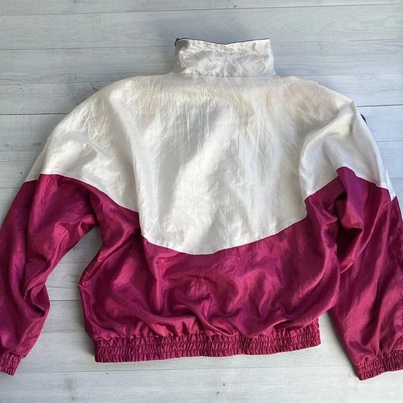 Vintage 80s Rhoda Lynne Windbreaker Jacket L - Picture 9 of 10